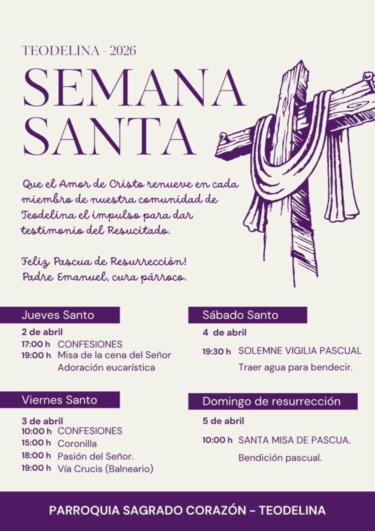 SEMANA SANTA EN TEODELINA
