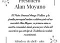 Teodelina: el 11 de Abril será la primera  Misa de Alan Moyano en Teodelina