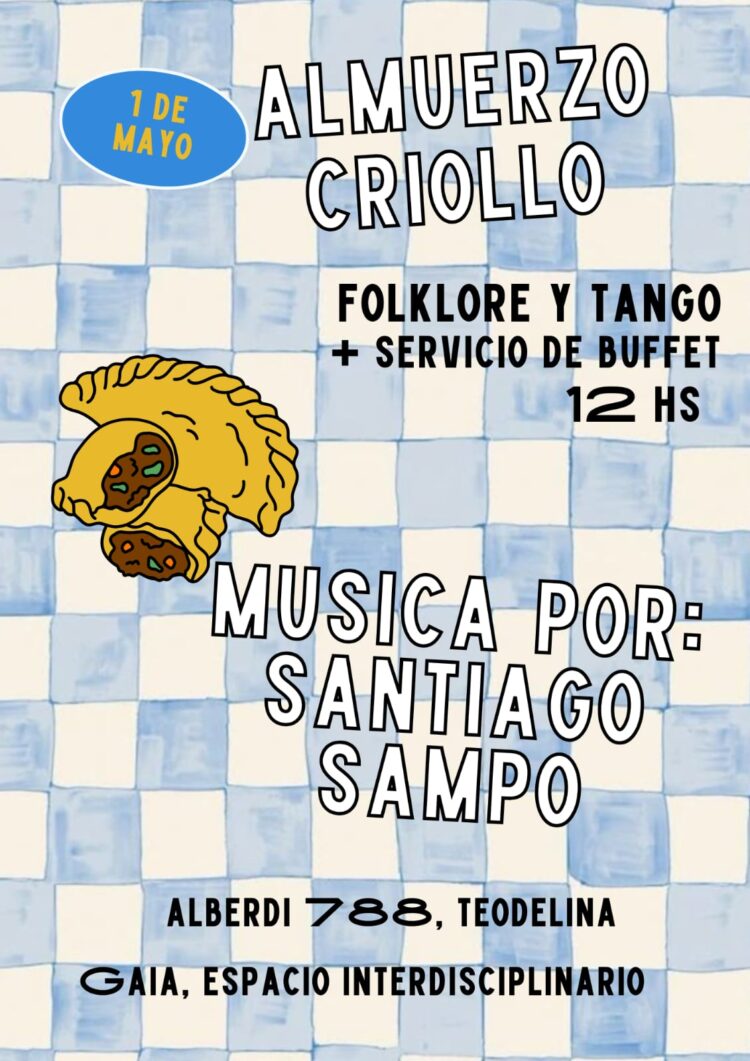 Teodelina: ALMUERZO CRIOLLO FOLKLORE Y TANGO