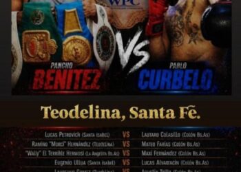 Teodelina: Gran Festival de Boxeo el 16 en el Club Racing