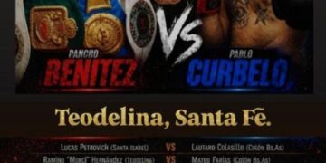 Teodelina: Gran Festival de Boxeo el 16 en el Club Racing